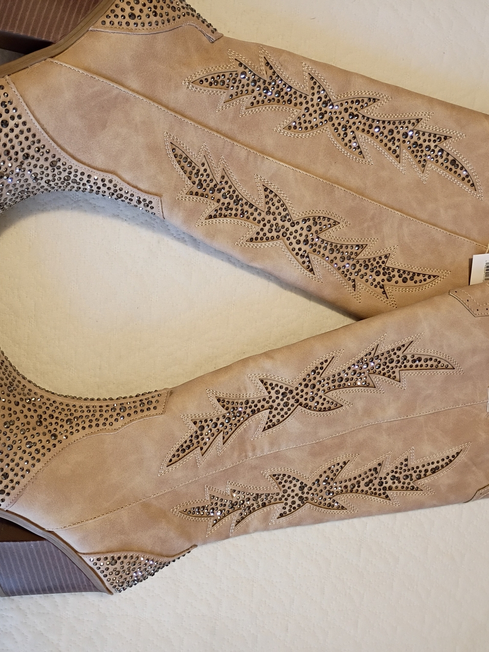 Women's Rhinestone Western Boot✨ - Picture 6 of 10